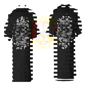 70年代フラワーパワー・ラブピース・ヒッピー衣装 Tシャツ - Kawaiitshirt