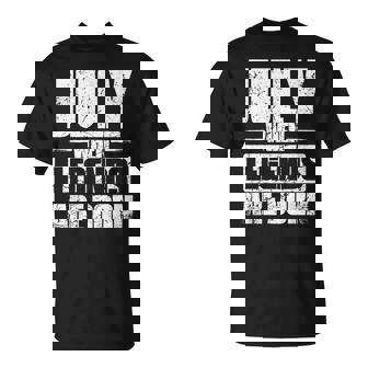 7月 伝説が生まれるとき 誕生月デザイン Tシャツ - Kawaiitshirt