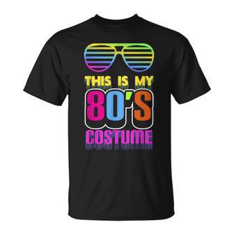 80Er Jahre Das Ist Mein 80Er Jahre Kostüm 8 T-Shirt - Geschenkecke