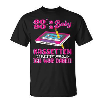 80Er Jahre Outfit Herren 90Er Jahre Outfit Damen Retro Party T-Shirt - Geschenkecke