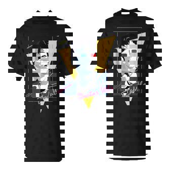 80年代テナントレトロタイムトラベラーsfファン。 Tシャツ - Kawaiitshirt