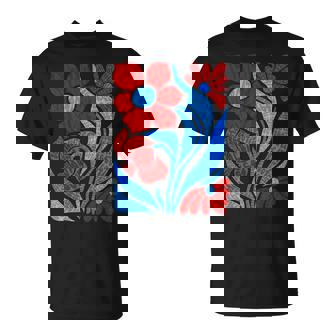 8647 4Th Of July Usa Us American Flag Boho T-Shirt - Monsterry