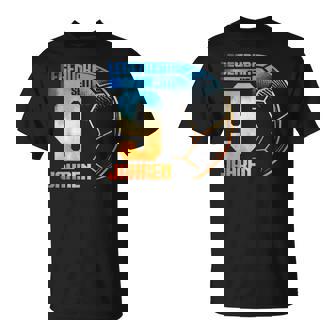 9 Geburtstag Retro Handballpieler 9 Jahre Junge Kinder T-Shirt - Geschenkecke