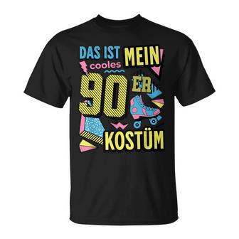 90Er Jahre Party Kleidung Das Ist Mein 90Er Kostüm 90Er T-Shirt - Geschenkecke