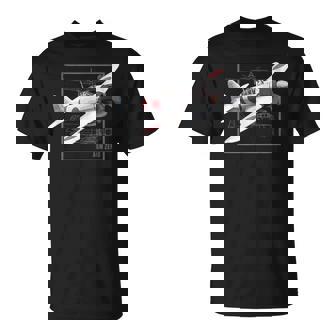 A6m Zero Hunter Japón Ww2 Avión De Combate Camiseta unisex - Regaloses