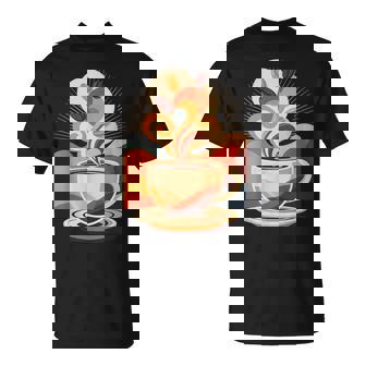 Abstracto Café Taza Granos Cafeína Espresso Barista Camiseta unisex - Regaloses