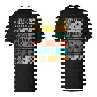 Admit It You Low Key Love Science Bruh Retro Science Student T-Shirt - Monsterry