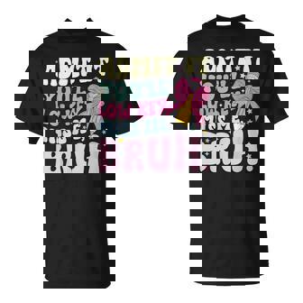 Admit It You'll Low Key Miss Me Bruh Coquette Bow Groovy T-Shirt - Monsterry