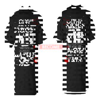 Adopted Father Adoptive Dad Father's Day Happy Adoption Day T-Shirt - Monsterry