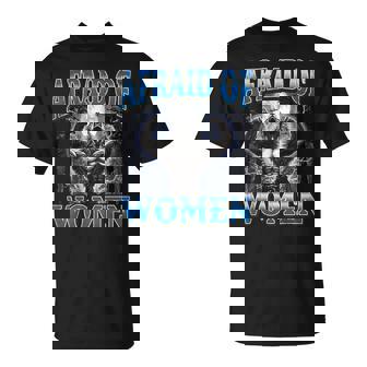 Afraid Of Werewolf Meme T-Shirt - Thegiftio