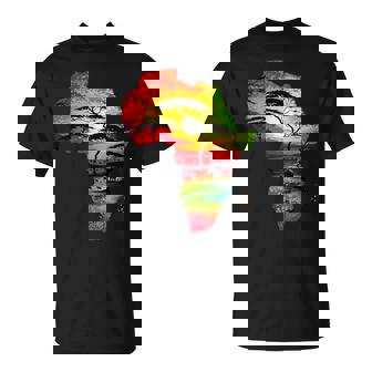 Africa Majestic Safari Animals In Sizzling Continent T-Shirt - Thegiftio