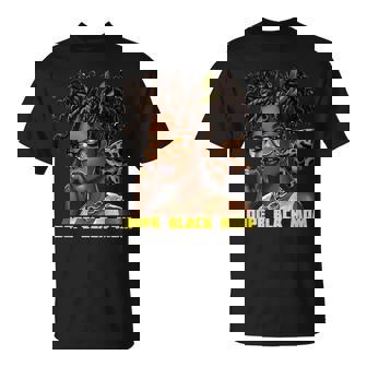 Afro Queen African Melanin Dope Black Mom Mama T-Shirt - Thegiftio UK