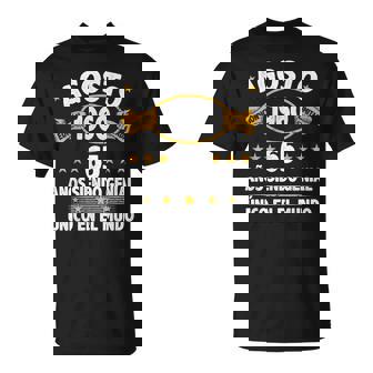 Agosto 1960 65 Años Hombre Cumpleaños Regalo Agosto 1960 Camiseta unisex - Regaloses