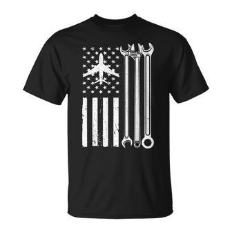 Aircraft Mechanic For Aviation Maintenance T-Shirt - Thegiftio UK