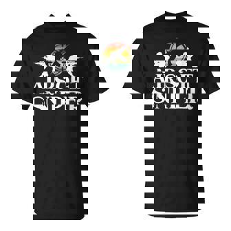 Airsoft Lover Jeu De Tir Tactique Militaireniper T-Shirt - Cadeauxyz