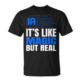 Aiマジック リアルロボットテック 未来 デジタルマインド Tシャツ - Kawaiitshirt