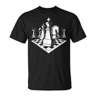 Ajedrez Chess Tablero Jaque Mate Jugador Ajedrez Camiseta unisex - Regaloses