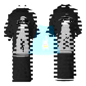 Alien Cat Abduction Ufo Cat Alien Abduction Tシャツ - Kawaiitshirt