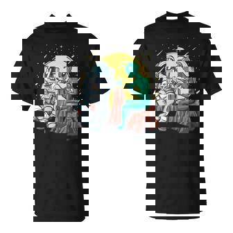 Alien Tatuado Astronauta Ink Tattoo Artista Del Tatuaje Cuello Camiseta unisex - Regaloses