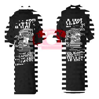 Allo Papyiens Me Chercher Ta Fille M'enerv Cadeau Humour T-Shirt - Cadeauxyz