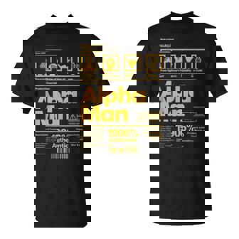 Alpha African 1906 Fraternity Information Description T-Shirt - Thegiftio