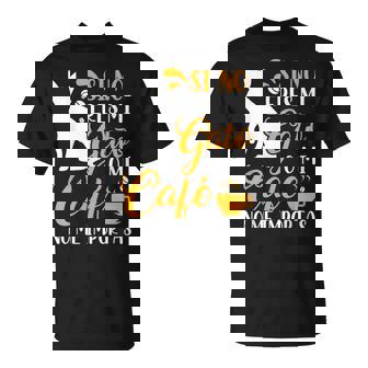 Amante De Gato Regalo Gatos Divertido Gato No Me Importas Adultos Negro Talla Pequeña Manga De Doble Puntada De Tirantes Camiseta unisex - Regaloses