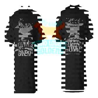 Amante De Los Perros Y Dueño De Perros Y Golden Retriever Camiseta unisex - Regaloses