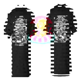 Amatrice De Thé À Bulles Capybara Et Mignonneur La Piscine Boba Tea Girls T-Shirt - Cadeauxyz