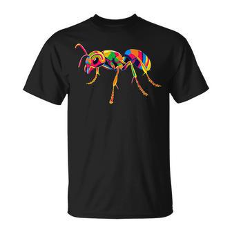 Ameise Waldameise Feuerameise Insekt Kleineüße Ameisen T-Shirt - Geschenkecke