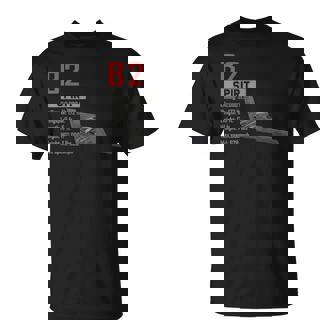 American Aircraft Stealth Bomber B2 Spirit T-Shirt | Mazezy