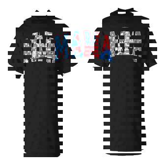 American Mama Patriotic Red White Blue America 4Th Of July T-Shirt - Thegiftio