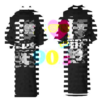 Amo Los 90 1990'S 90'S In Mangas Camiseta unisex - Regaloses