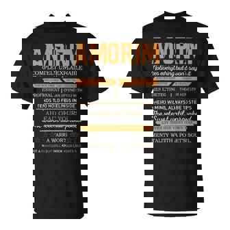 Amorim Completely Unexplainable Notices Everything But Won’T Say It Name T-Shirt | Seseable UK