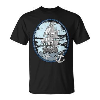 Ancla De Diseño Deelero Y Acelgas Para Marineros Camiseta unisex - Regaloses