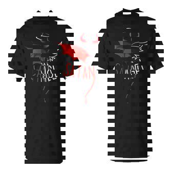 Angel And Devil Et Joyeuseaint-Valentin Avec Le Paradis Et L'enfer T-Shirt - Cadeauxyz