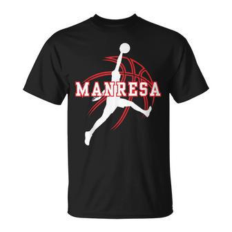 Apoyo Aficionado Baloncesto Manresa Cataluña Basketball Camiseta unisex - Regaloses