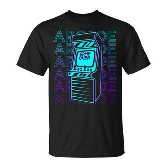 Arcade Gaming Gamer Retro Arcade Camiseta unisex - Regaloses