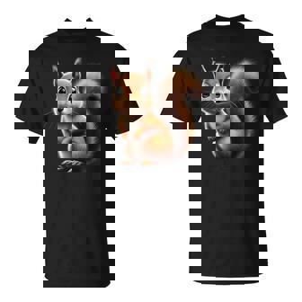 Ardilla Adorable Ardilla Linda Camiseta unisex - Regaloses