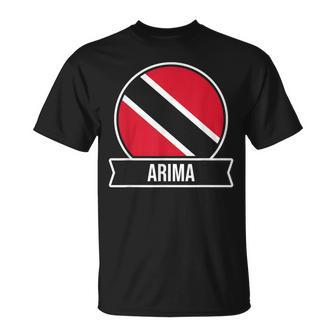 Arima Bandera De Las Ciudades E Islas De Trinidad Y Tobago Camiseta unisex - Regaloses