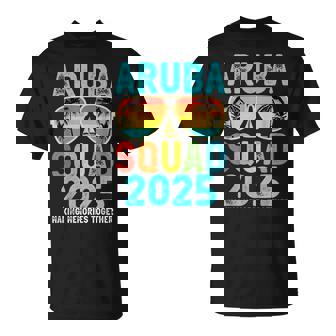 Aruba Squad 2025 Vacation Friends Family Matching Group T-Shirt - Thegiftio