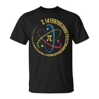 Atom Pi Math Science Stem 314 Pi Day T-Shirt | Seseable FR