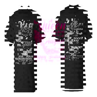 August Is My Birthday Queen The Whole Month Girl T-Shirt | Mazezy