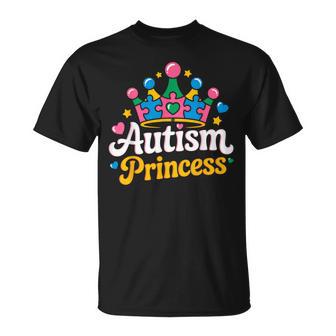 Autismeensibilisation À L'autisme Princesse Autisme Fille Enfants Fille T-Shirt - Cadeauxyz
