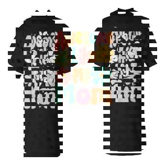 Awesome Like My Mom Mommy Groovy Graphic Mother's Day T-Shirt - Thegiftio UK