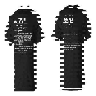 Azul 名前 Tシャツ - Kawaiitshirt