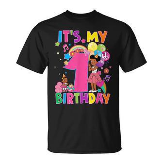 Baby Girl 1St Birthday Party Pink Doll Family Decorations T-Shirt - Thegiftio UK