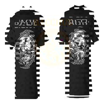 Bacchus Römischer Gott Des Weins Und Der Feste Antike T-Shirt - Geschenkecke