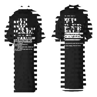 On Back Need Prayer Tap My Shoulder Christian Saying T-Shirt - Monsterry