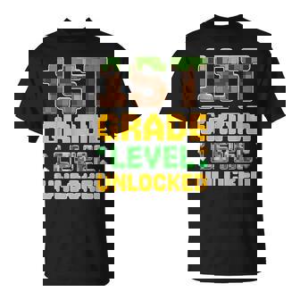 Back To School 1St Grade Boys Gamer First Day Of First Grade T-Shirt - Monsterry