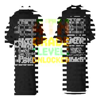 Back To School 4Th Grade Boys Gamer First Day Fourth Grade T-Shirt - Monsterry